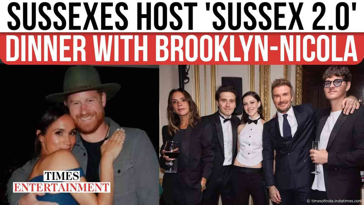 Meghan Markle & Prince Harry Host Brooklyn Beckham & Nicola Peltz Amid Similar Family Drama
