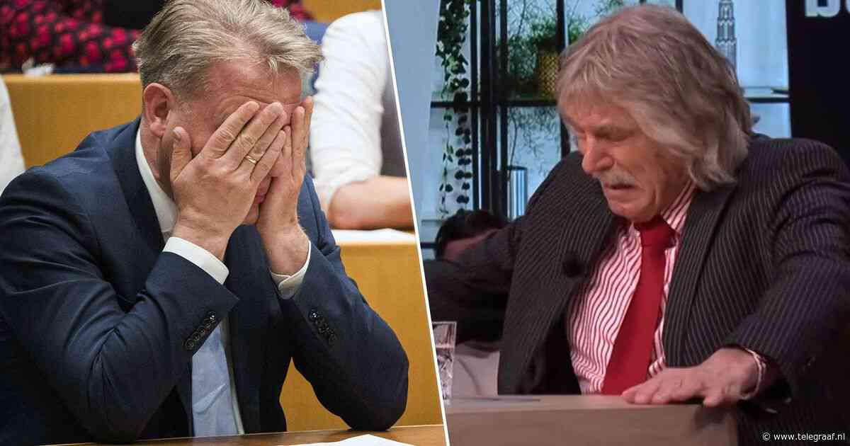 Johan Derksen imiteert Pieter Omtzigt: ‘Zo gaan mensen hem herinneren’