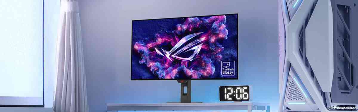 ASUS kondigt 4k-gamingmonitors met glanzende woledpanelen aan