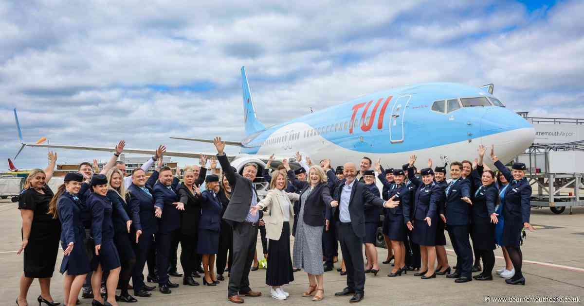 TUI launches new summer route from Bournemouth Airport