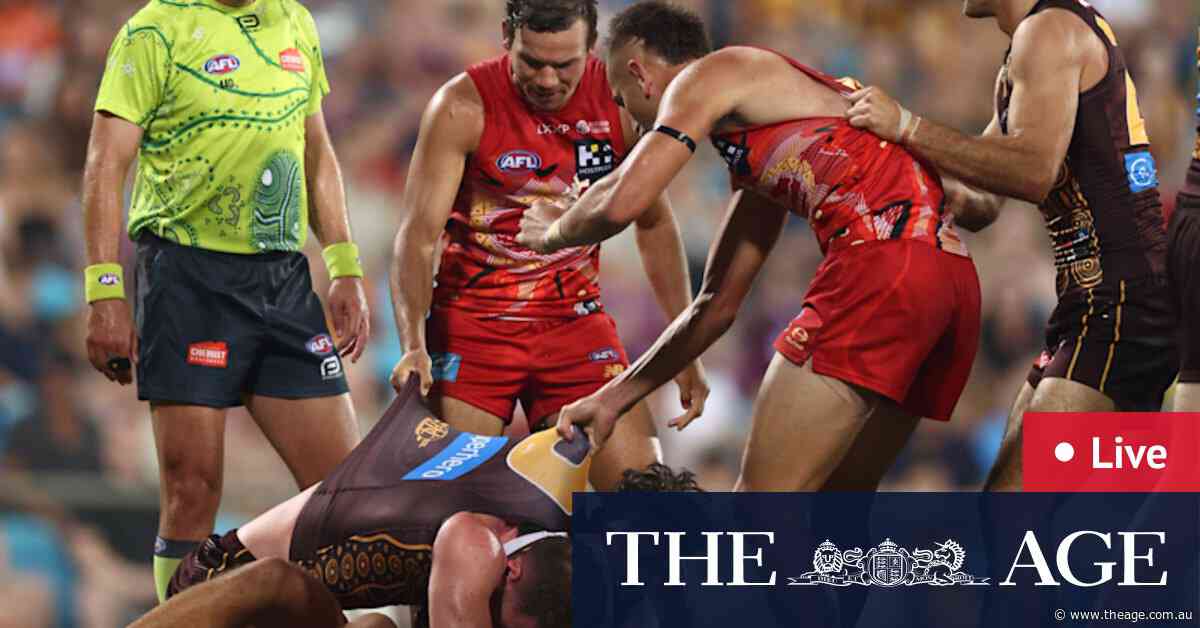 AFL live: Suns, Noble out-run Hawks in Darwin as Long takes to the sky