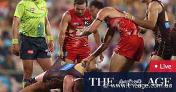 AFL live: Suns, Noble out-run Hawks in Darwin as Long takes to the sky