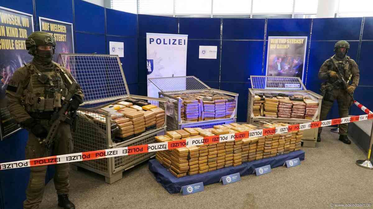 Bananen als Tarnung: Fast fünf Tonnen Kokain geschmuggelt