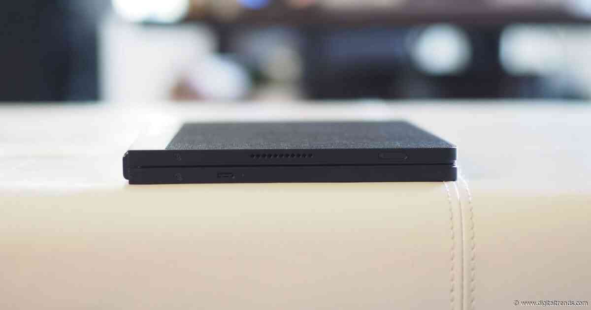 A foldable screen laptop to rival the ThinkPad X1 Fold is set to launch soon