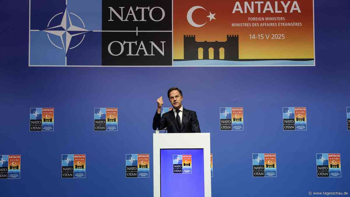 NATO-Generalsekretär Rutte lobt Deutschland für Führungsrolle