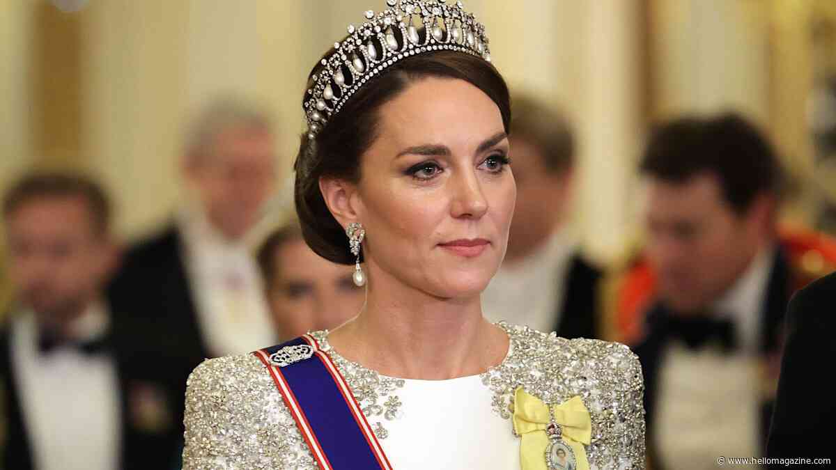The Princess of Wales' imminent 2025 tiara moment following two-year gap