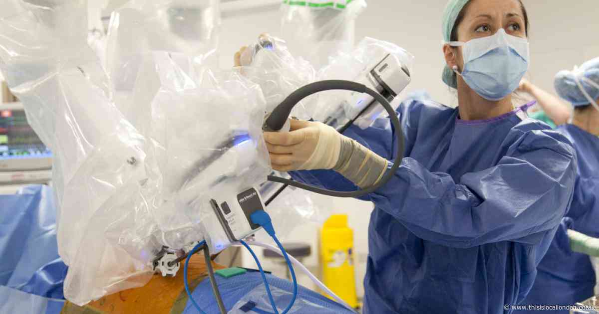 Robot surgeries 'transform' patient care at east London hospitals