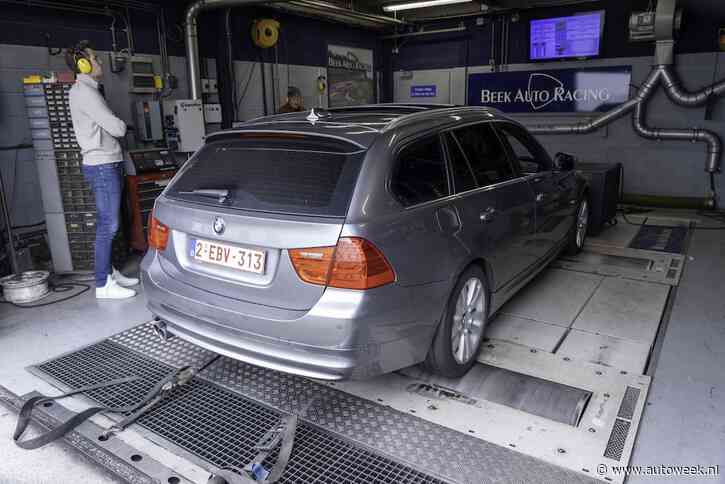 BMW 330d Touring (2012) – Op de rollenbank