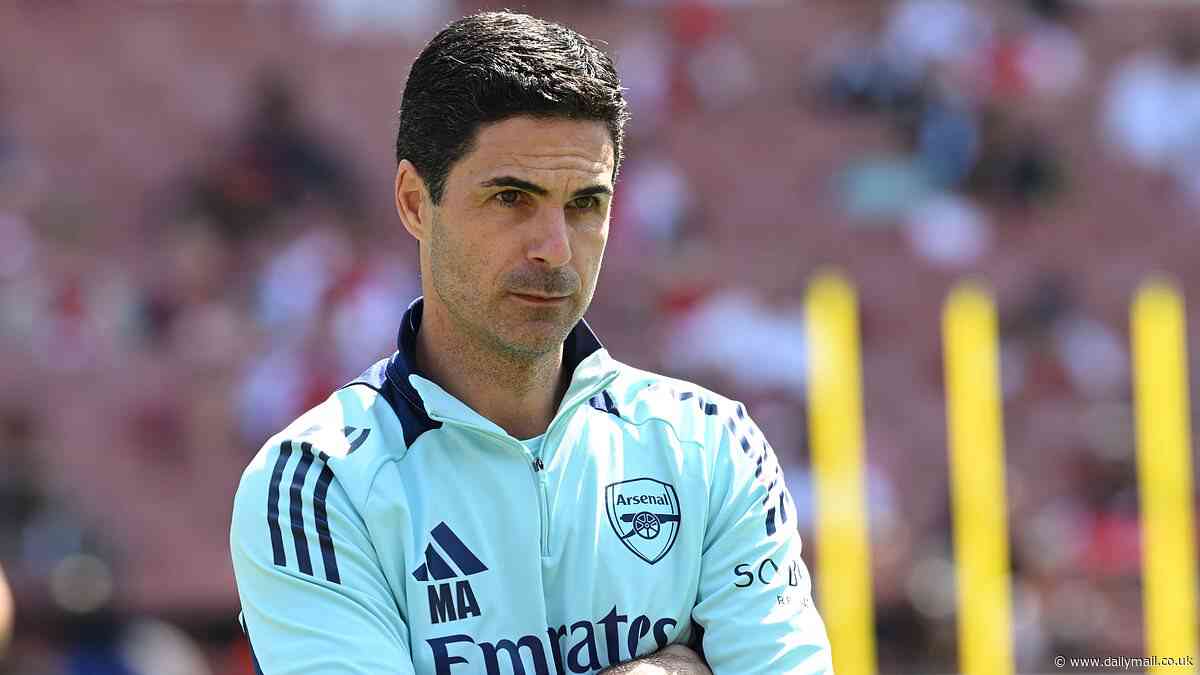 Revealed: Arsenal striker search is 'now just a TWO-man shortlist' - and the Gunners have a 'Premier League star in mind' as an alternative to Nico Williams pursuit