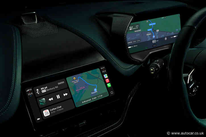 Aston Martin is first to bring new Apple CarPlay Ultra infotainment