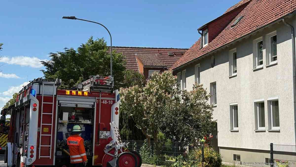 Feuerwehreinsatz in Gifhorn: Brand in der Bergstraße