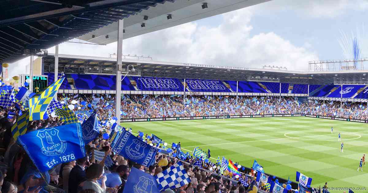What Goodison Park will look like next season after Everton release new concept image