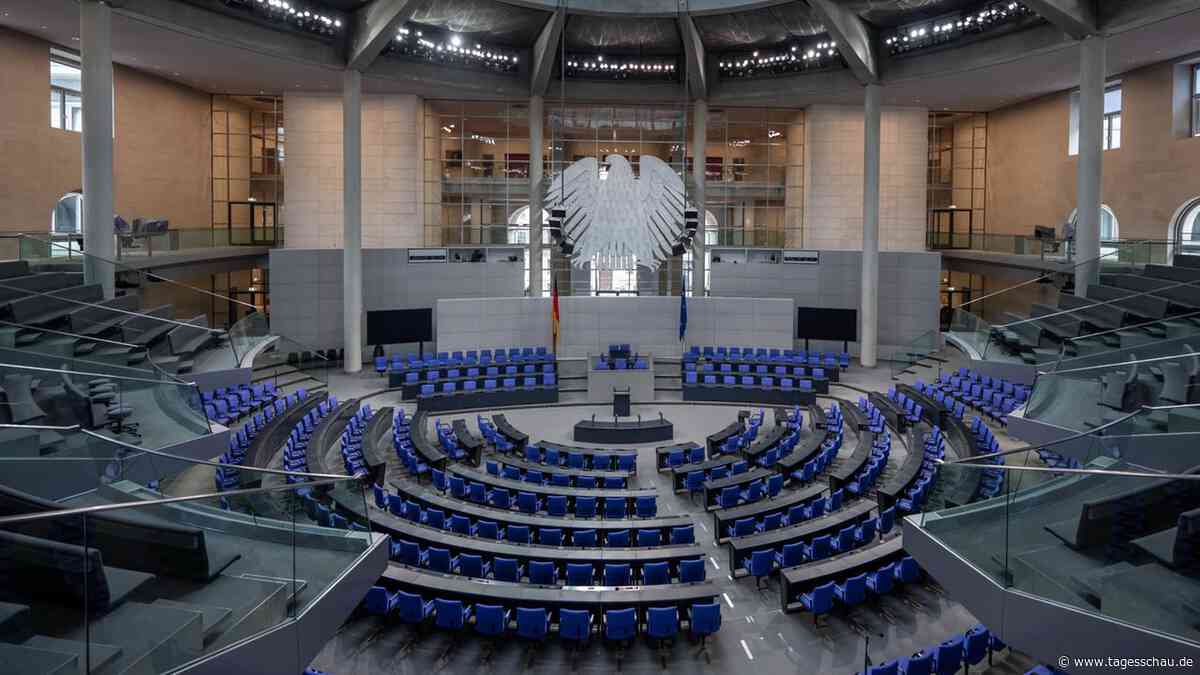 Bundestag setzt 24 ständige Ausschüsse ein