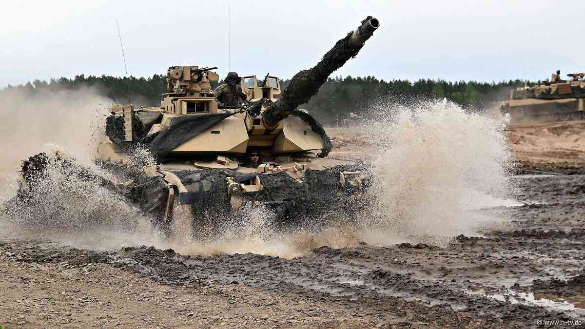 Panzer, Kriegsschiffe, Raketen: Studie: US-Truppenabzug hätte für Europa einen gewaltigen Preis