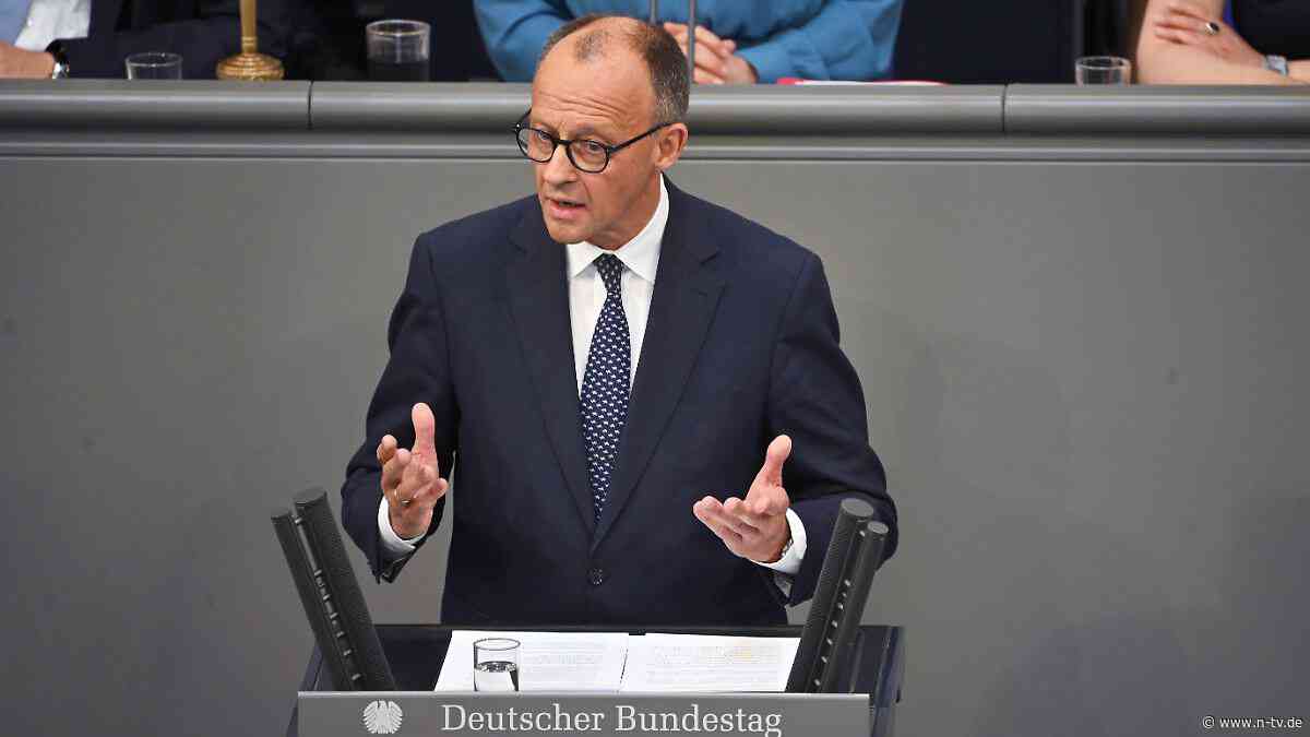 Vom Zeitenwende-Autor: Scholz-Redenschreiber entwarf Merz' Regierungserklärung