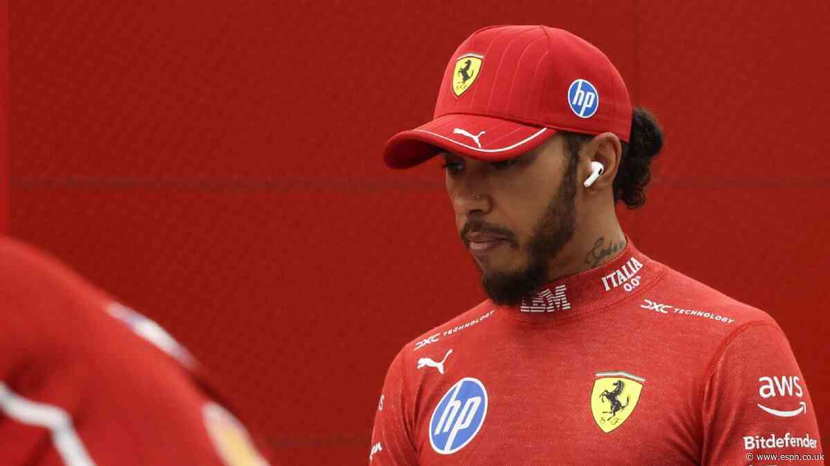 Amid growing pains at Ferrari, will Hamilton win in F1 again?