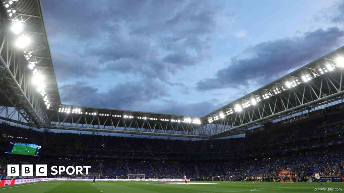 13 injured as car crashes into crowd at Espanyol-Barcelona match