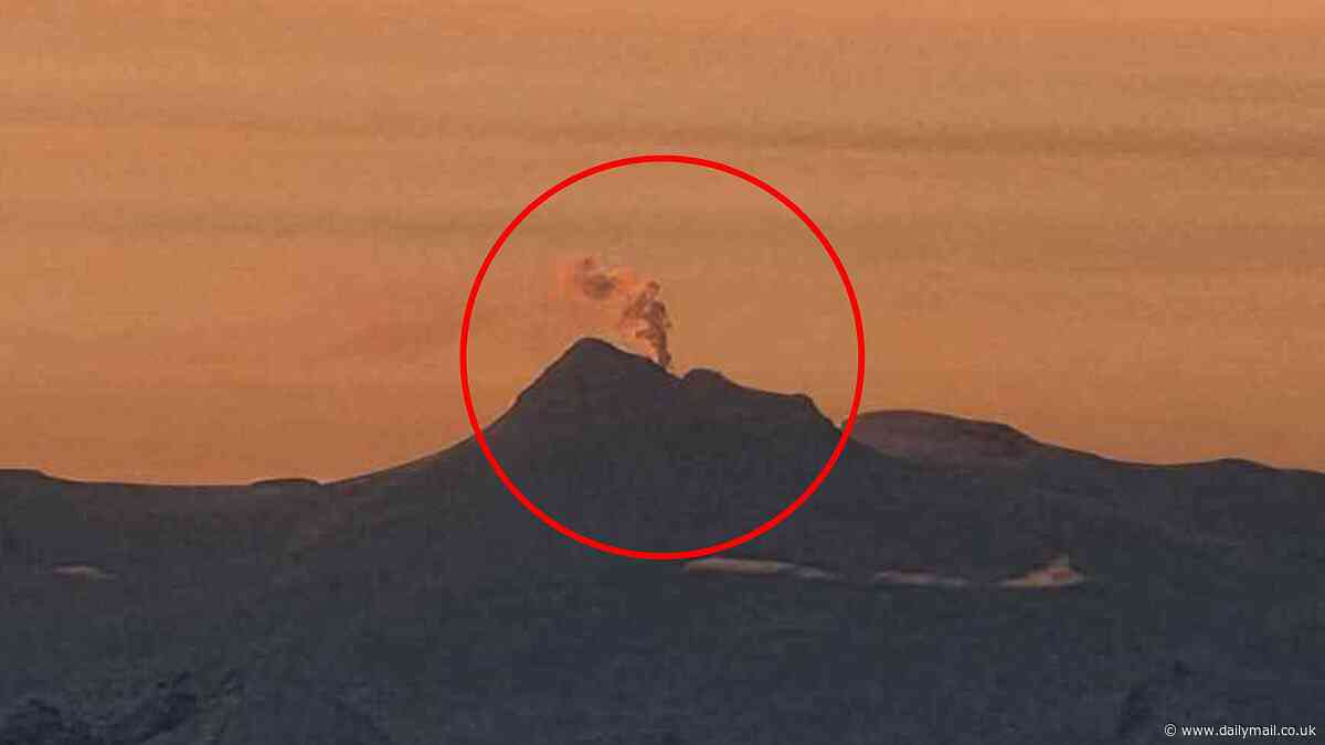Violent earthquake swarm strikes just miles from major volcano on brink of exploding... sparking eruption fears