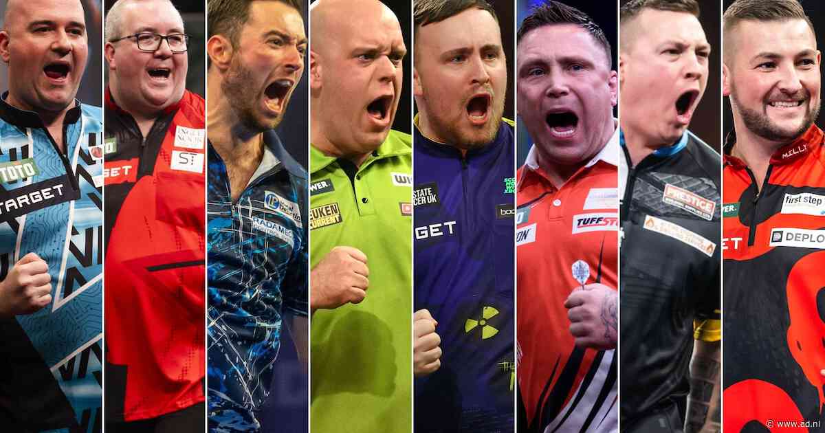 Premier League darts | Michael van Gerwen in grote problemen met nog één speelronde te gaan
