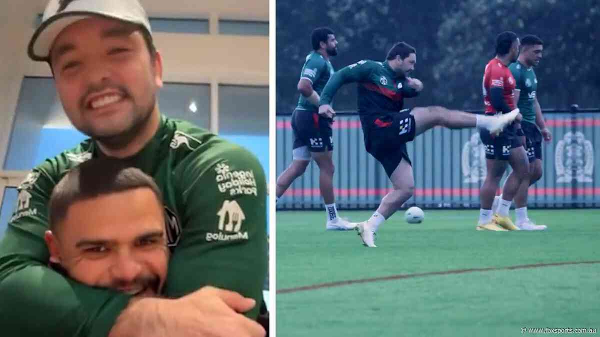 ‘Speaks volumes’: ‘Random’ Latrell act that sparked unlikely friendship as bromance rekindled at Bunnies