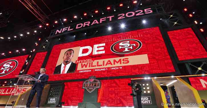 49ers have just 2 draft picks left to sign after making Mykel Williams official