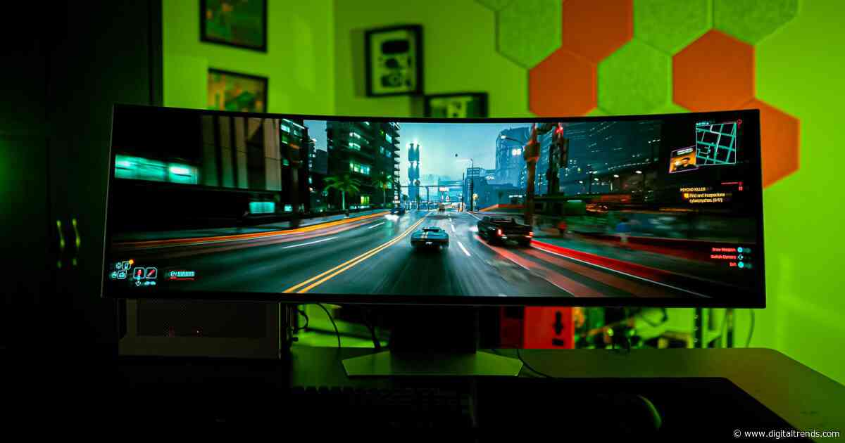 The massive Samsung Odyssey G9 is almost half off today