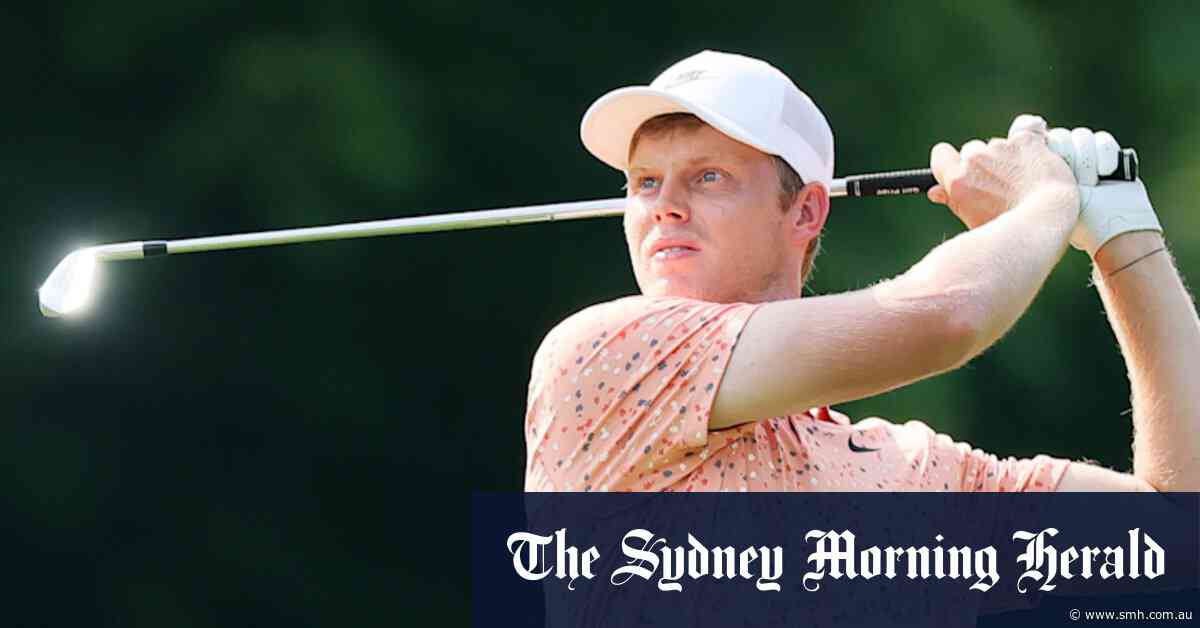 Cam Davis goes on birdie blitz in pursuit of major glory