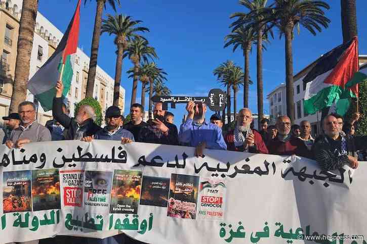مغاربة يُنددون بتجويع وتقتيل الغزيين وير&#160