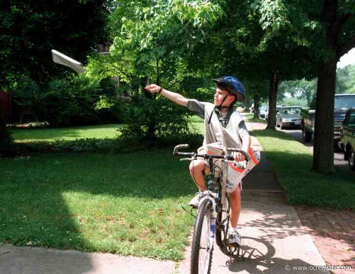 New York ends paper routes for younger kids, but the job has mostly faded away for teens