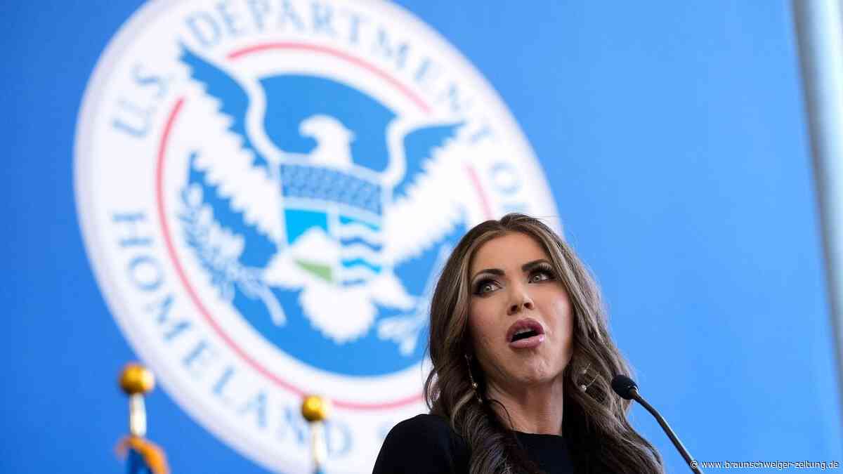 Erst Trump, dann die Ministerin: Neues Flugzeug für Noem