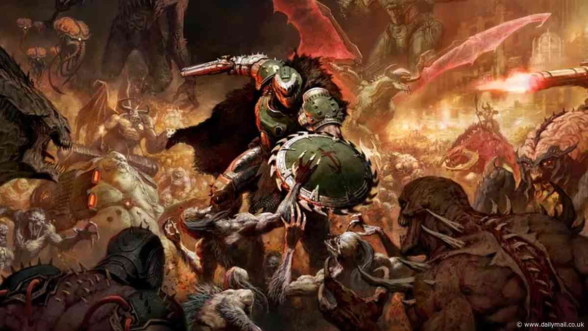 PETER HOSKIN: Welcome to a new kind of Doom, where your best weapon is not the Skullcrusher Pulverizer but…a shield