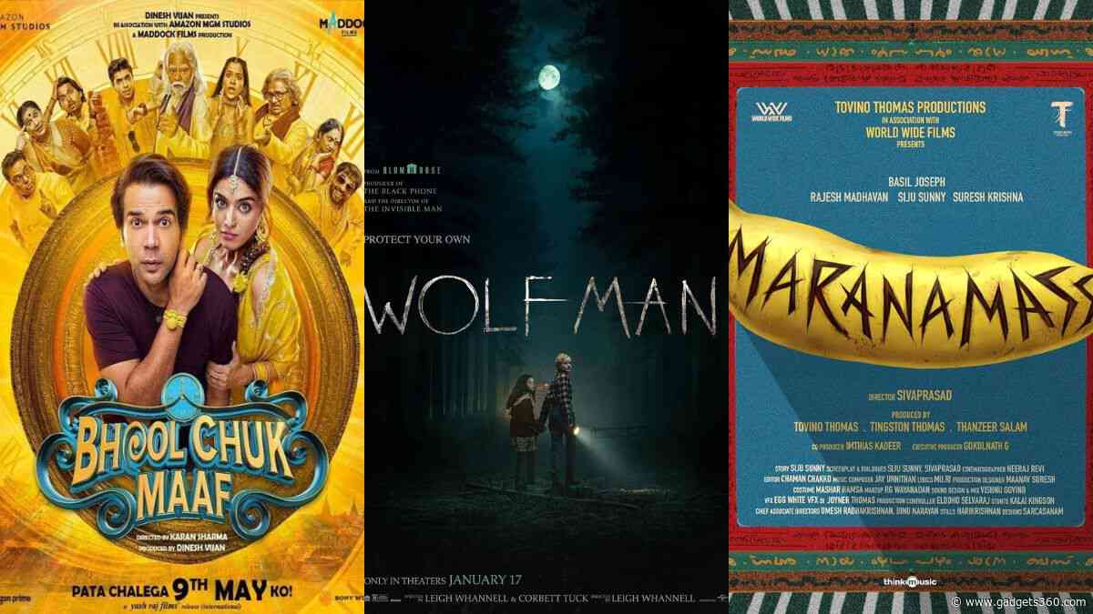 OTT Releases This Week (May 12 - May 18): Bhool Chuk Maaf, Wolf Man, Maranammas, and More