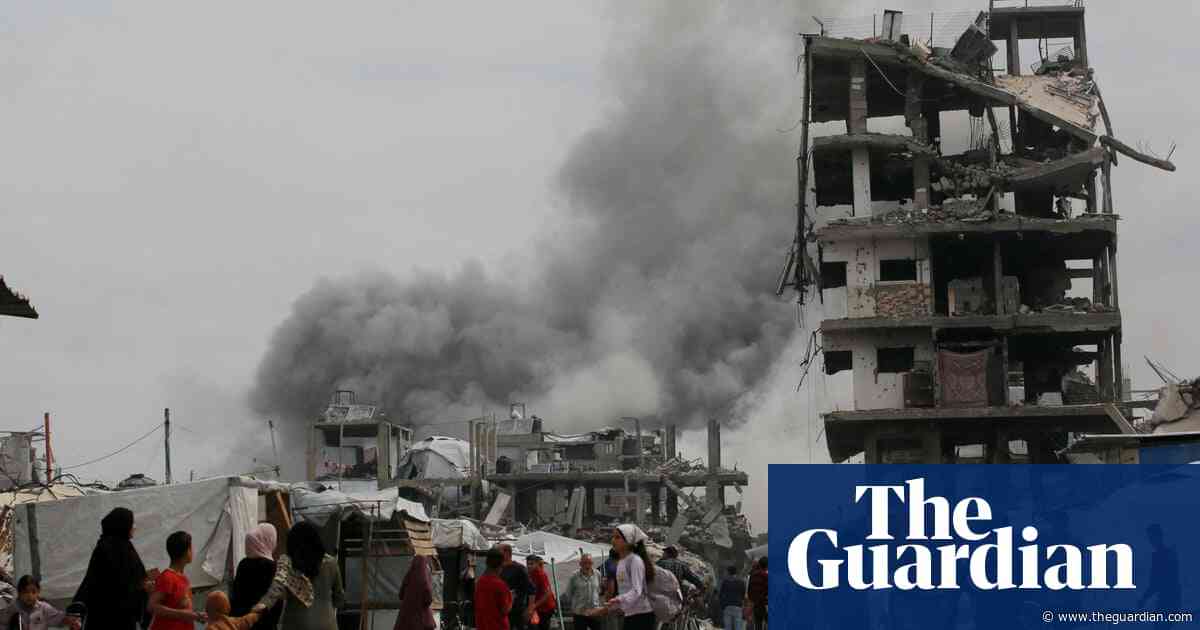 Israeli airstrikes kill at least 80 as Trump talks of turning Gaza into ‘freedom zone’