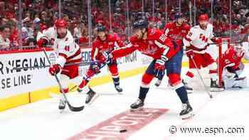 Canes oust Caps in G5 on Svechnikov's late goal