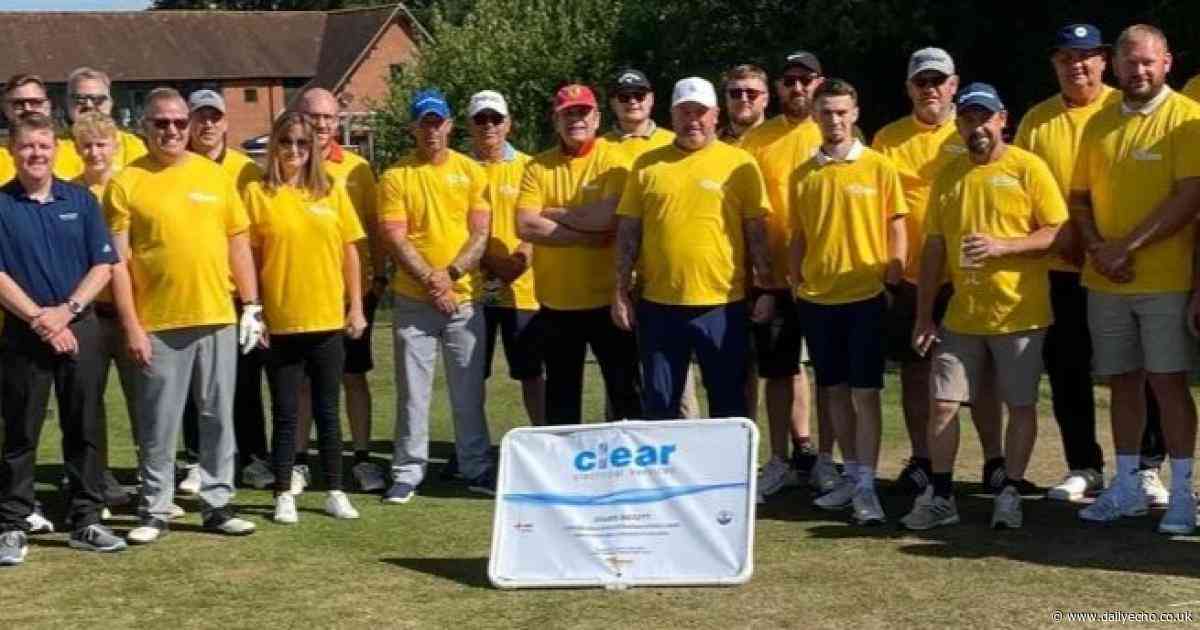Husband's golf day inspired by wife's genetic condition