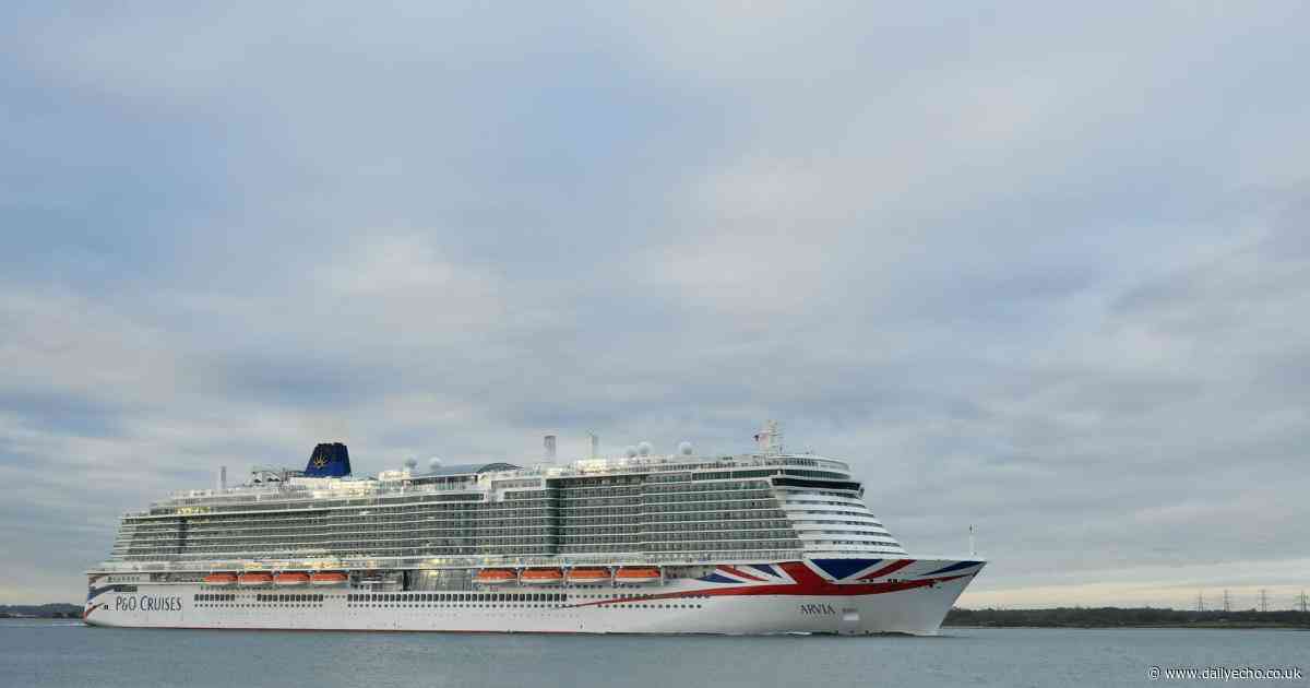 Passengers warned and refunds issued as voyage cancelled on P&O Cruise's Arvia
