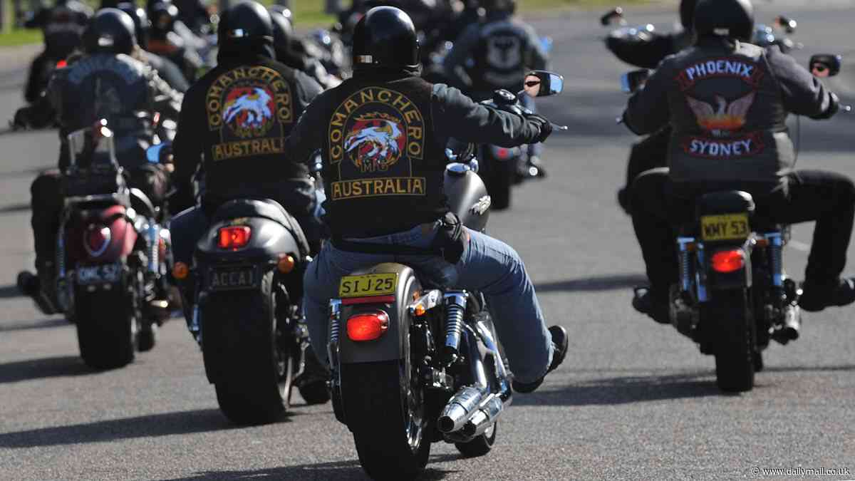 Senior Comanchero bikie is found dumped outside a Perth hospital with multiple bullet wounds