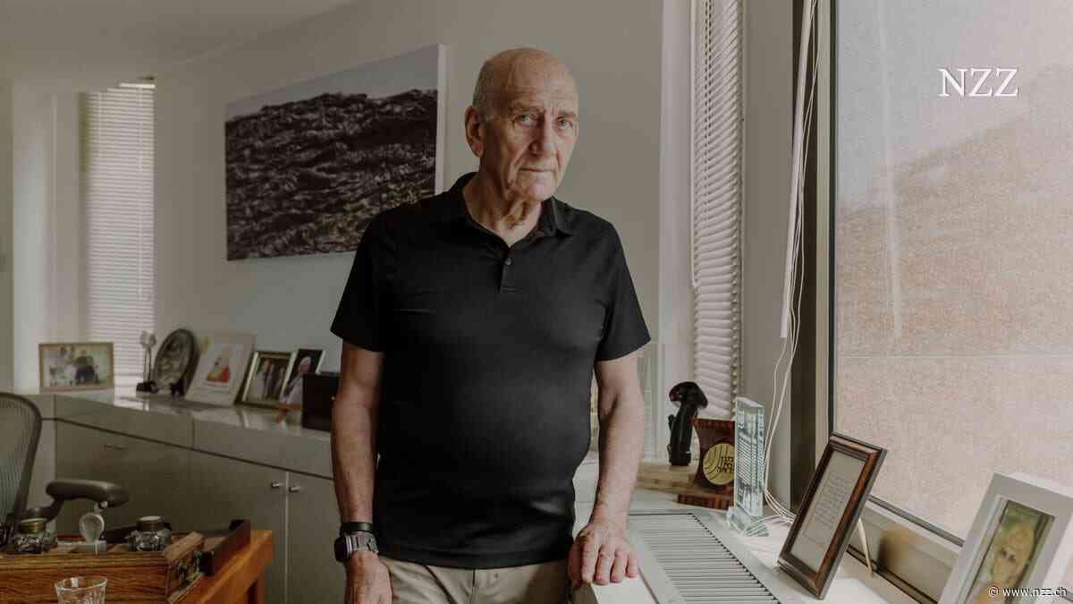 INTERVIEW - «Das ist eine kranke Phantasie von Benjamin Netanyahu», sagt der ehemalige Ministerpräsident Ehud Olmert über Israels Kriegspläne