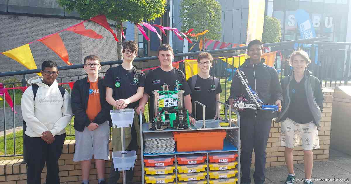 Young engineers battle it out with robots in regional competition