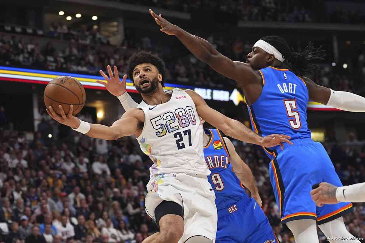 A sick Jamal Murray scores 25, powers Nuggets' 119-107 win over Thunder to force Game 7