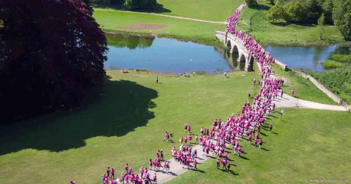 More than 1,000 people raise funds for breast cancer charity with Blenheim walk