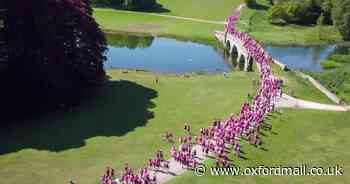 More than 1,000 people raise funds for breast cancer charity with Blenheim walk
