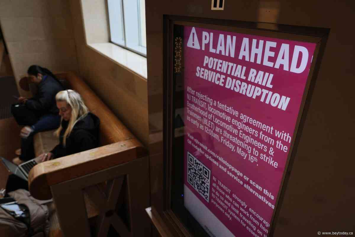 New Jersey Transit train engineers go on strike, leaving some 350,000 commuters in the lurch