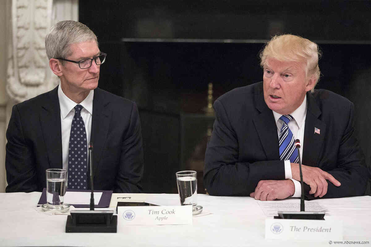Trump says he doesn’t want Apple building products in India: ‘I had a little problem with Tim Cook’