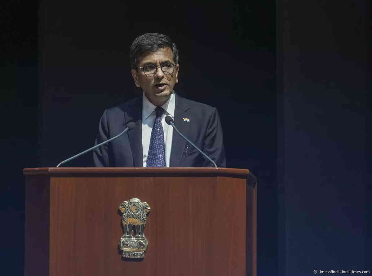 Former CJI D Y Chandrachud appointed as 'distinguished professor' at NLU Delhi