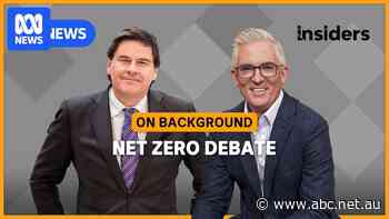 Another round of climate wars? "Oh God no!" | Insiders On Background