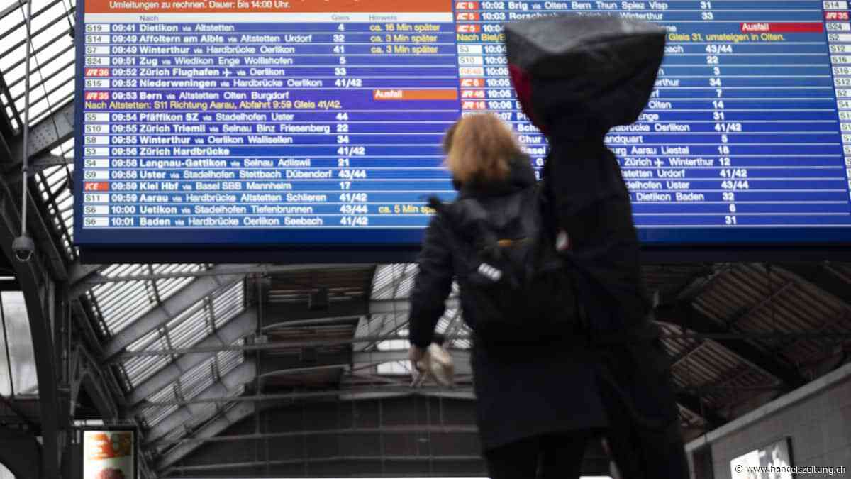 Stellwerkstörung in Olten SO behindert Bahnverkehr