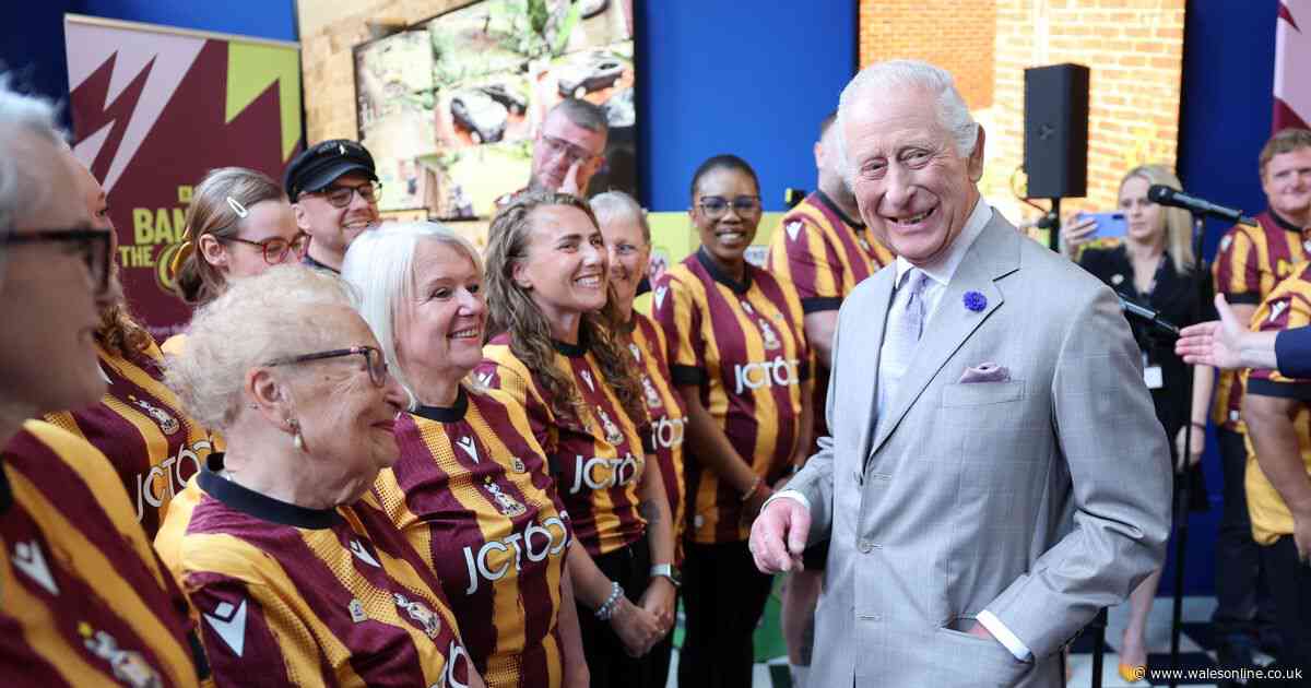 King Charles gives cancer update saying he is 'on better side'