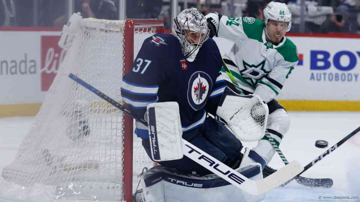 NHL Playoffs 2025: Connor Hellebuyck records second shutout of series, highlights 3 Stars of the Night