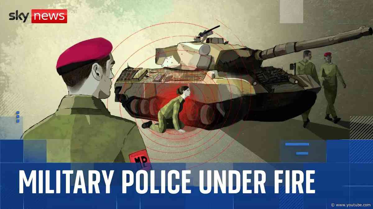 Royal Military Police 'unfit' to investigate sex offences, says whistleblower
